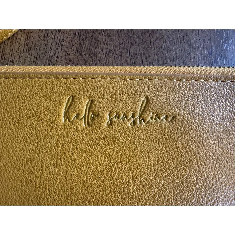 Katie Loxton Hello Sunshine Yellow Wristlet Pouch - Picture 9 of 10
